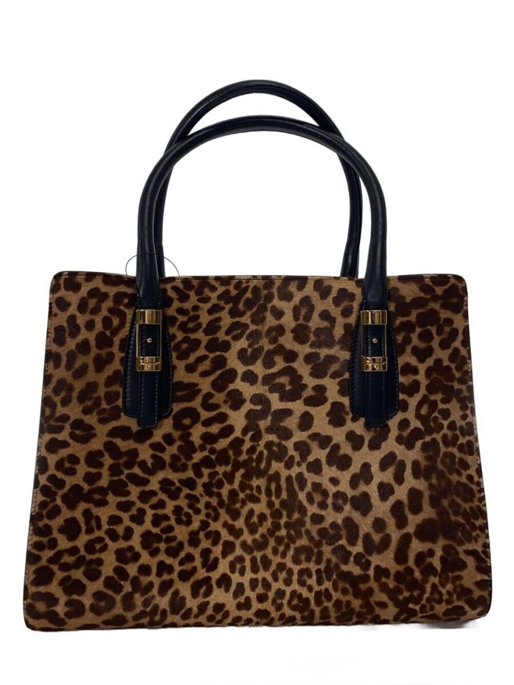 Salvatore Ferragamo Handbag Calf Hair Animal